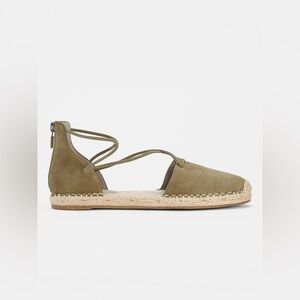 Eileen Fisher Lace Suede Espadrille
